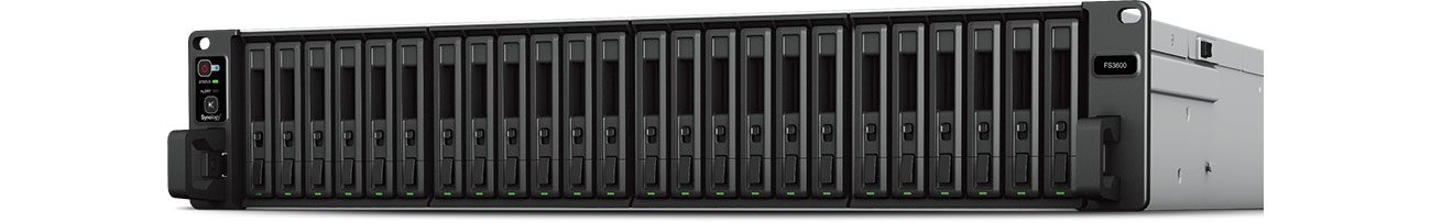 Dysk sieciowy NAS Synology FS3600 24xSSD, 12x2.1-2.7GHz, 16GB, 2xUSB, 6xLAN