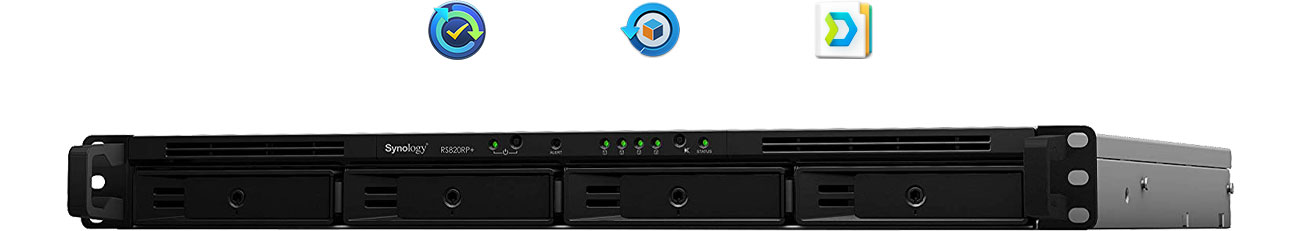 Synology RackStation RS820RP+ - Kopie zapasowe