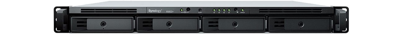 Synology RS822+ widok z przodu
