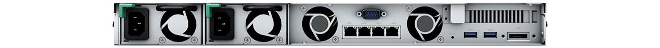 Synology RS822RP+ widok z tyłu