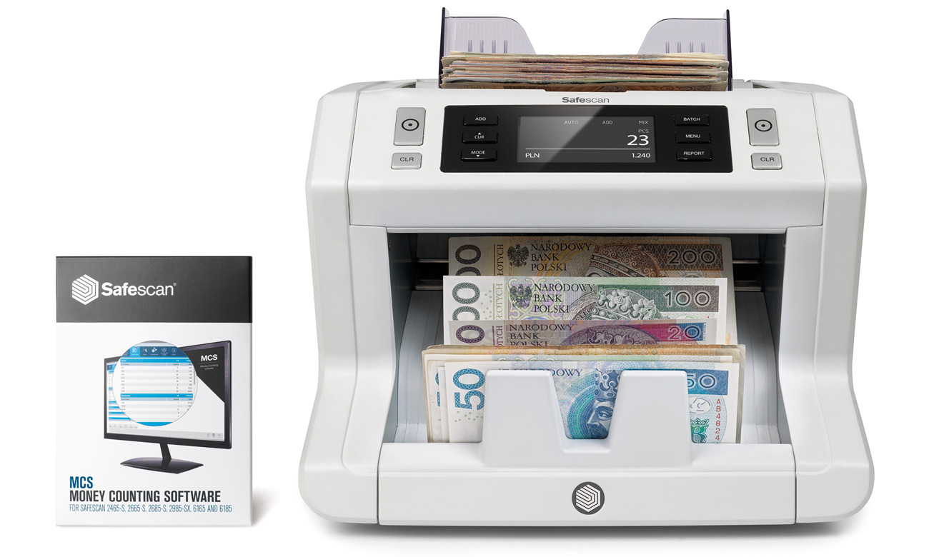 Liczarka do banknotów Safescan 2665-S