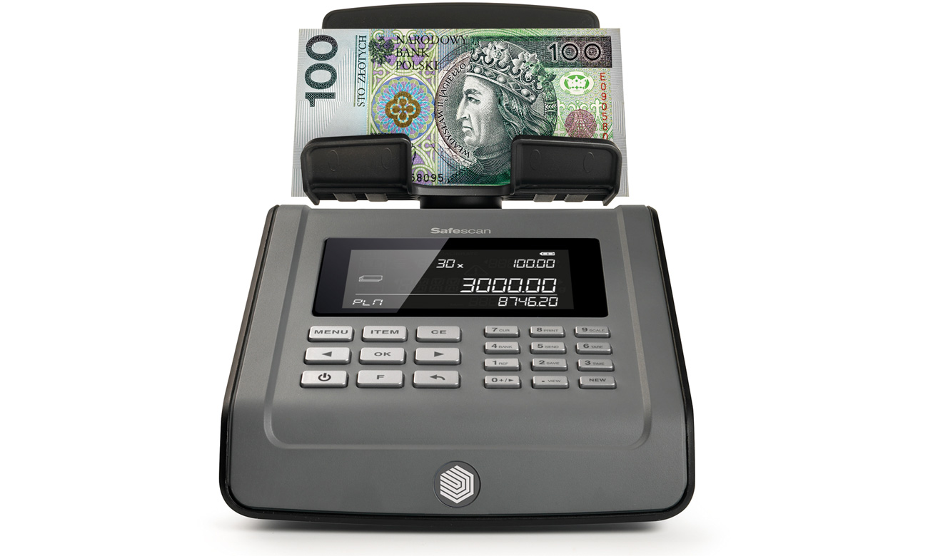 Liczarka pieniędzy Safescan 6185 Czarna