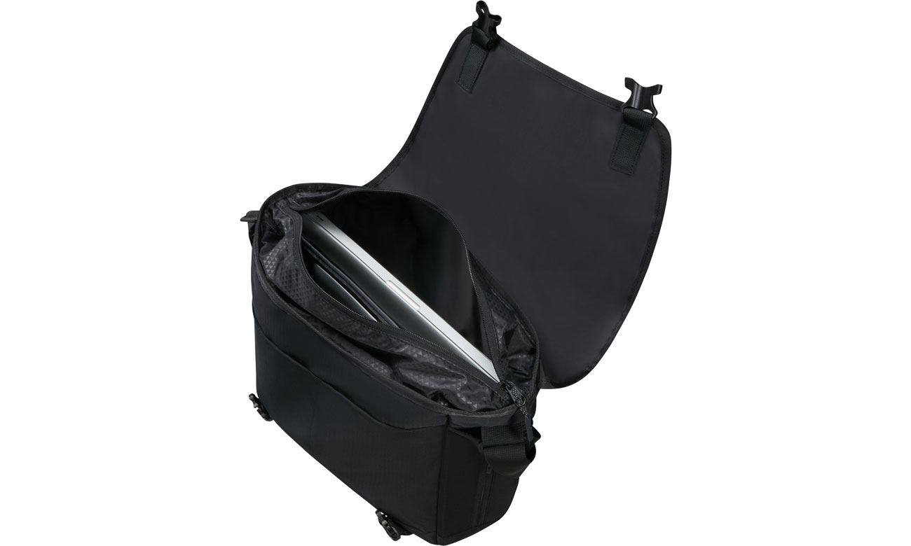 Samsonite Dye-Namic Messenger Bag wnętrze torby