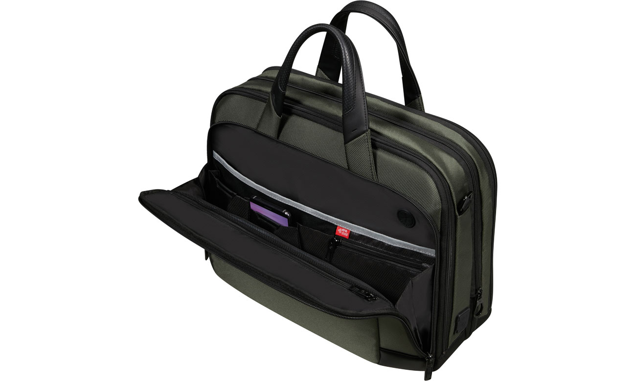 Samsonite PRO-DLX 6 Innenraum der Tasche