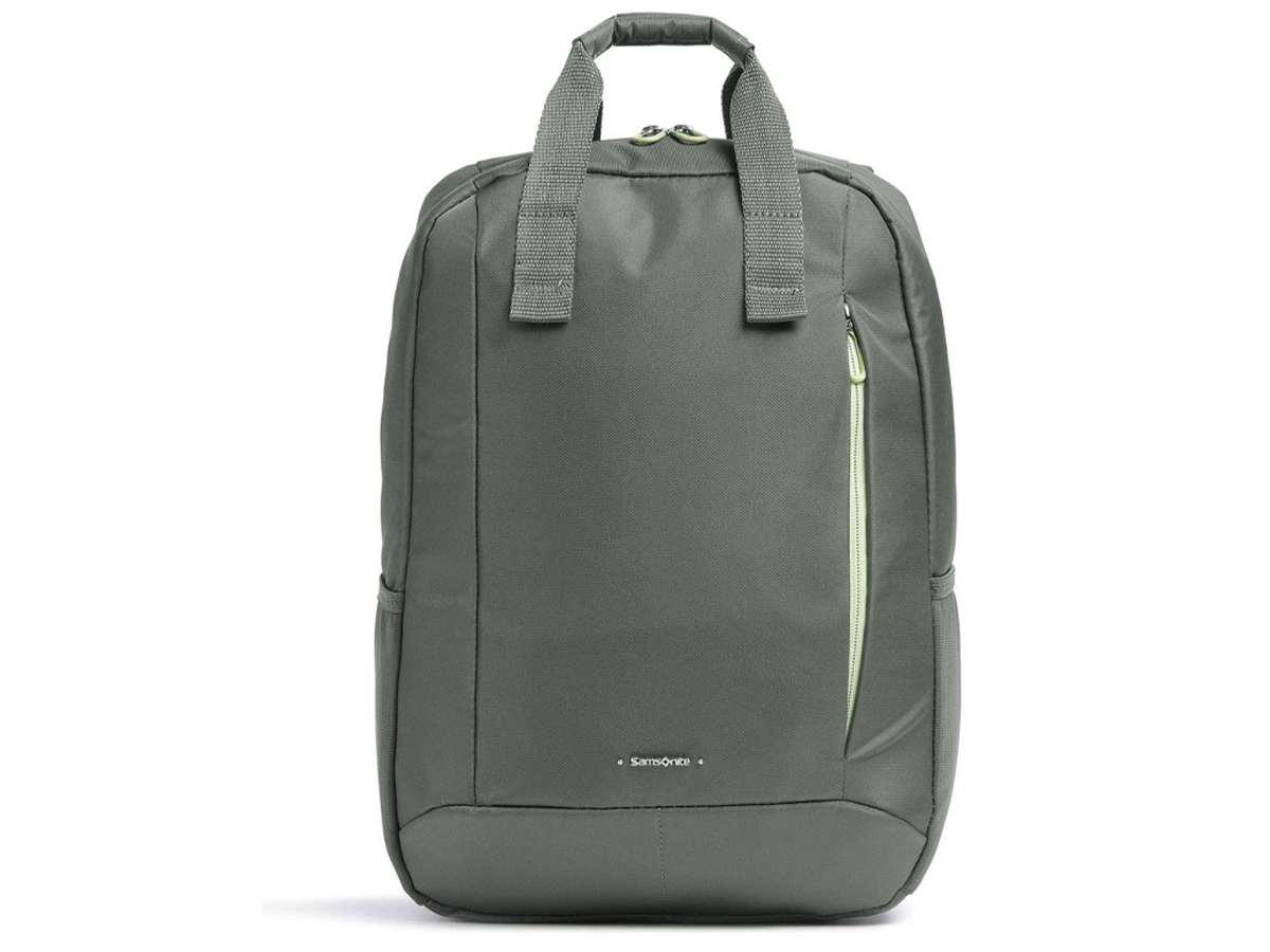 Plecak Samsonite Guardit Classy 14.1 z rączkami gunmetal green