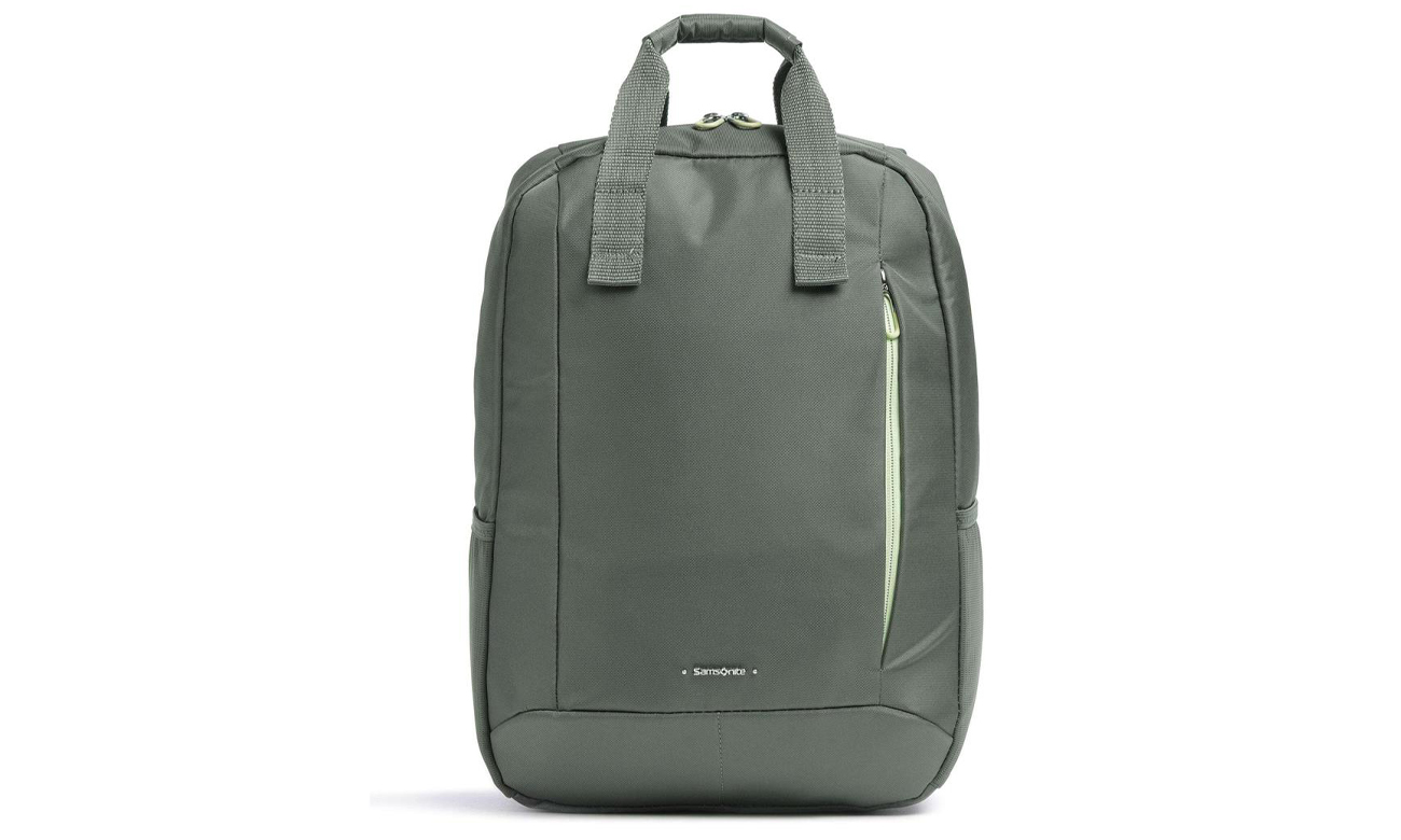 Plecak Samsonite Guardit Classy 14.1 z rączkami gunmetal green