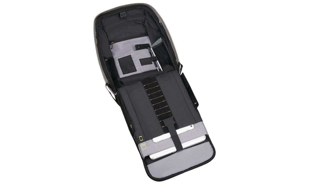 Securipak 15.6 jasnoszary środek