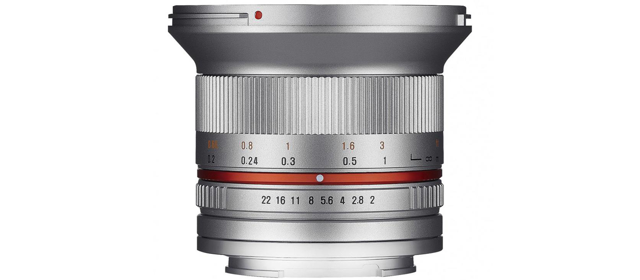Samyang 12mm F2.0 NCS CS mikro 4/3 srebrny Kluczowe Cechy