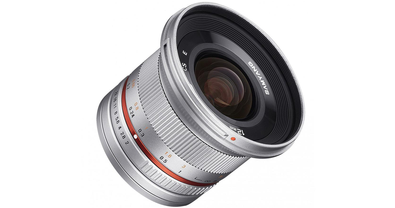 Samyang 12mm F2.0 NCS CS mikro 4/3 srebrny System NCS