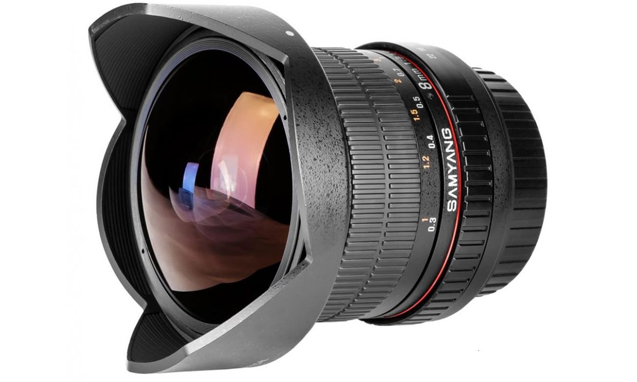 Obiektywy stałoogniskowy Samyang 8mm F3,5 FISH EYE CS II PENTAX