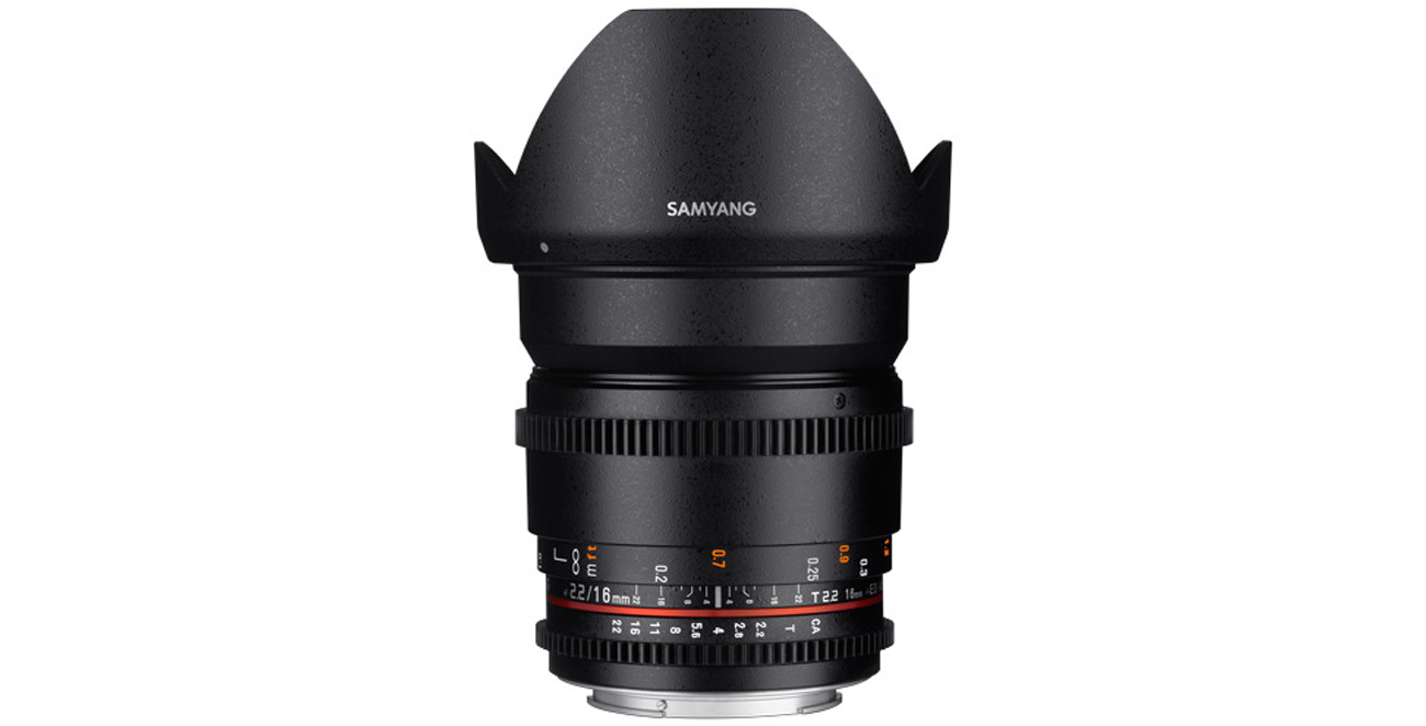 Obiektyw Samyang 16mm T2.2 VDSLR ED AS UMC CS II Nikon F