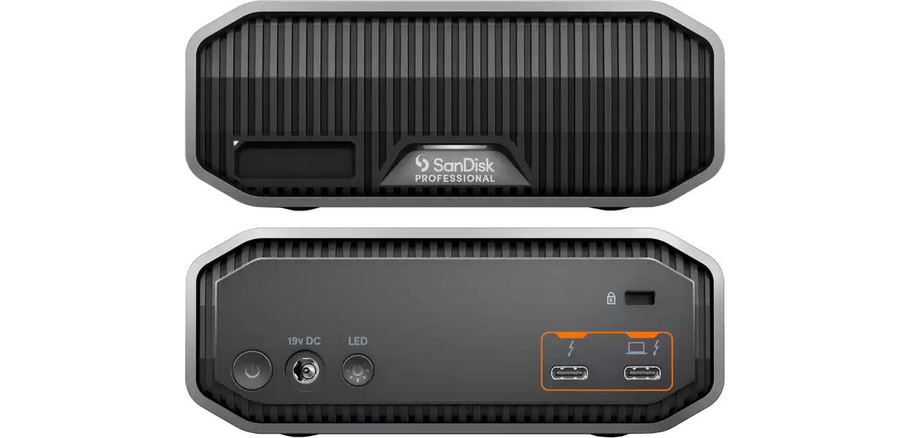 SanDisk Professional G-DRIVE PROJECT przód tył