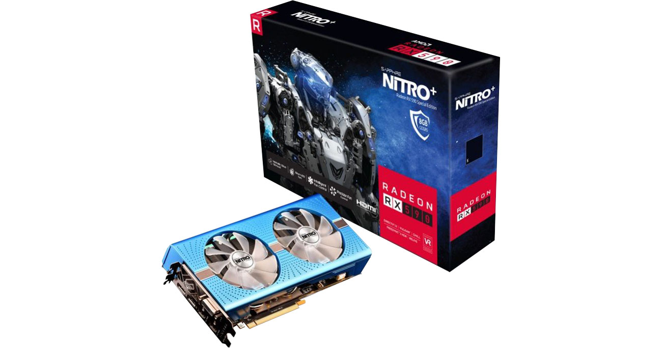 Karta graficzna Sapphire Radeon RX 590 NITRO+ Special Edition 8GB GDDR5 11289-01-20G