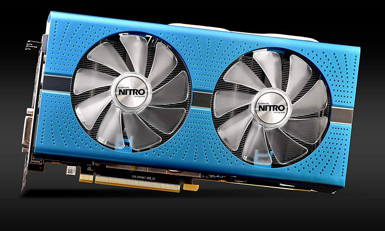 Sapphire Radeon RX 590 NITRO+ Special Edition Chłodzenie Dual-X