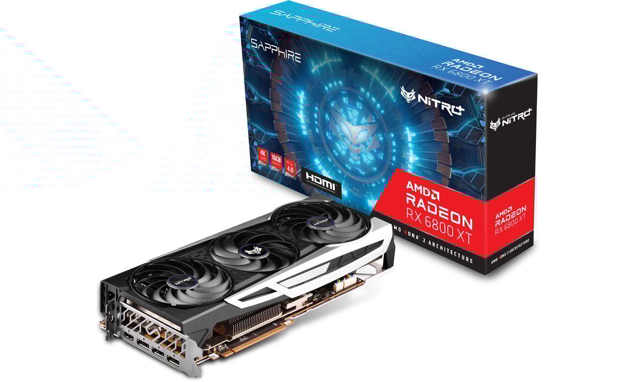 Karta graficzna AMD Sapphire Radeon RX 6800 XT NITRO+ 16GB GDDR6 11304-02-20G