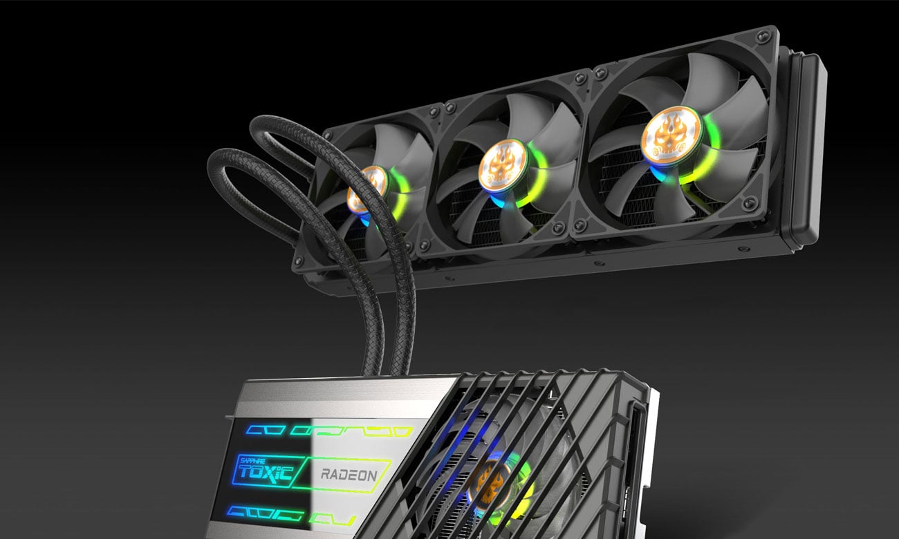 Sapphire Radeon RX 6900 XT TOXIC Limited Edition 16GB Chłodzenie