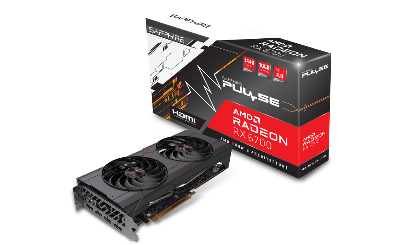 Sapphire Radeon RX 6700 PULSE 10GB GDDR6