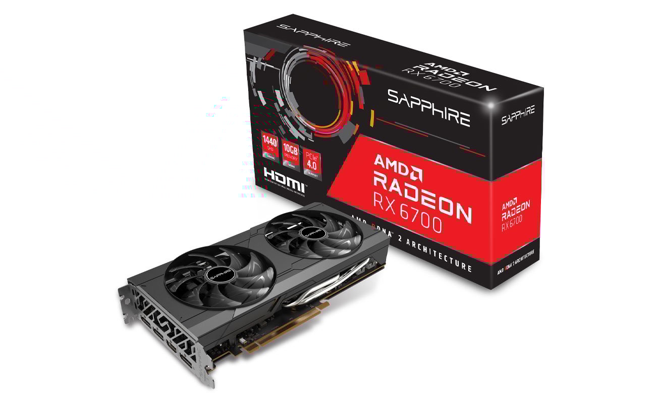 Sapphire Radeon RX 6700 10GB GDDR6