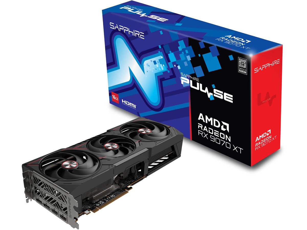 Sapphire Radeon RX 9070 XT Pulse 16 GB GDDR6