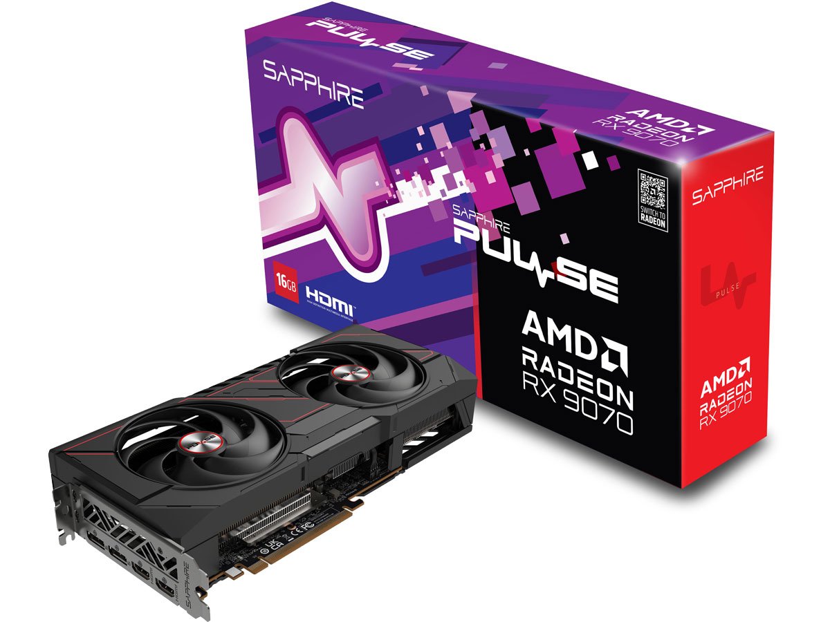 Sapphire Radeon RX 9070 Pulse 16 GB GDDR6