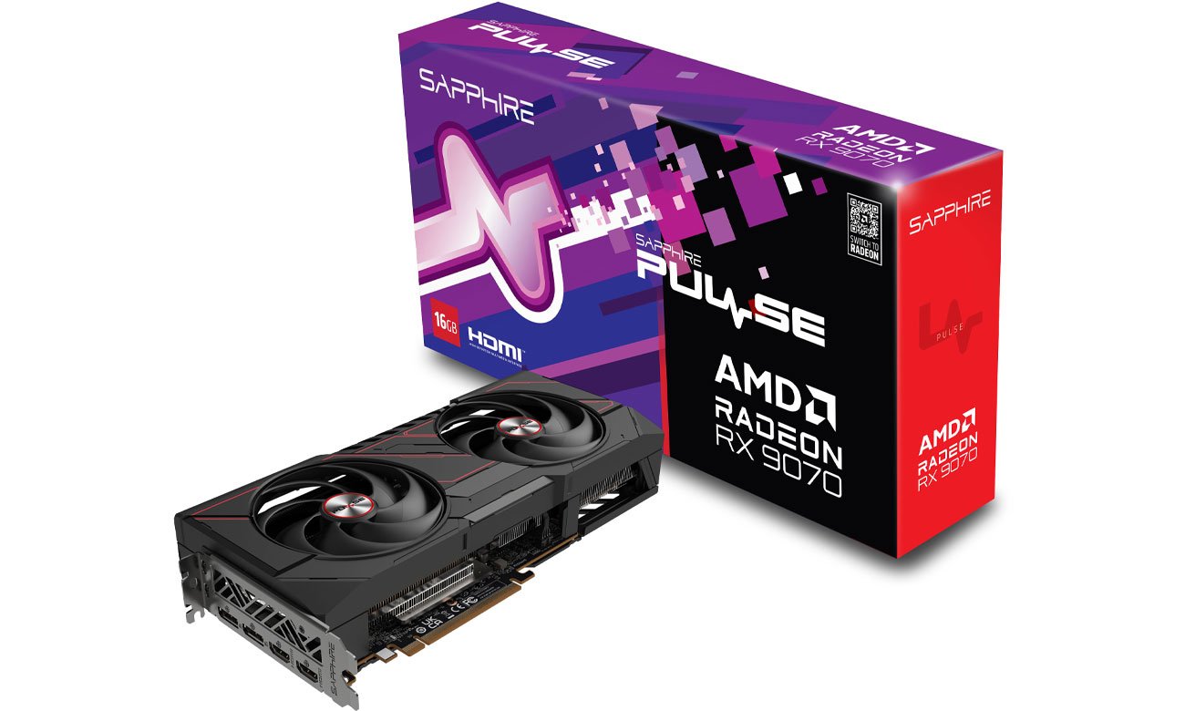 Sapphire Radeon RX 9070 Pulse 16 GB GDDR6