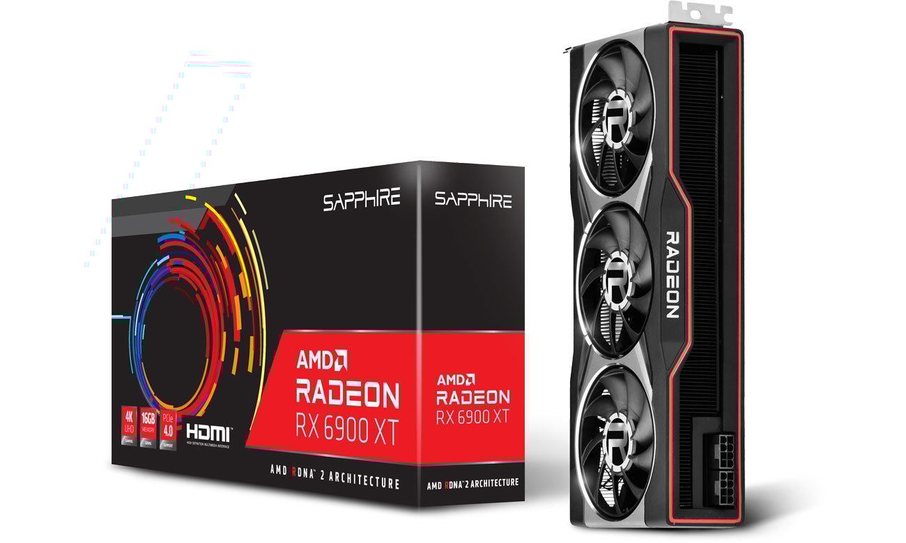 Karta graficzna AMD Sapphire Radeon RX 6900 XT 16 GB GDDR6 21308-01-20G