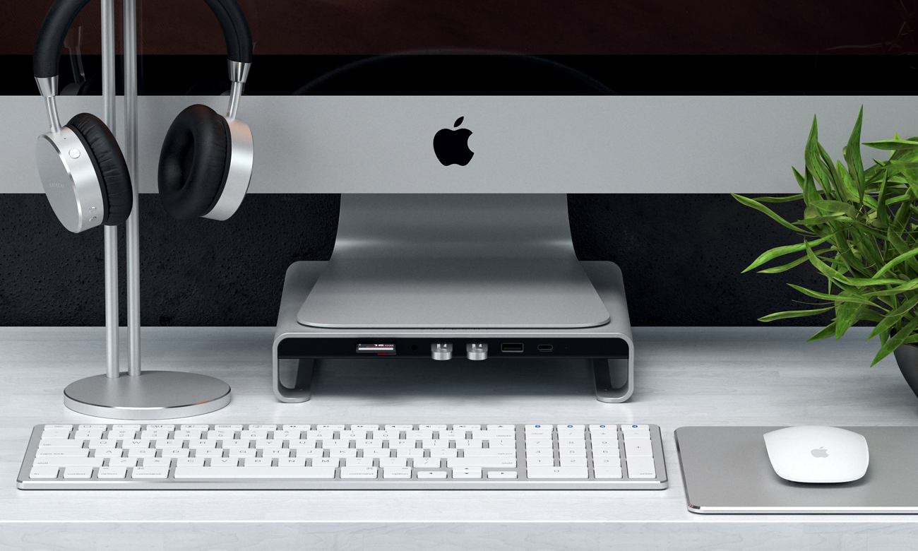 Satechi Aluminium Hub iMac wygląd