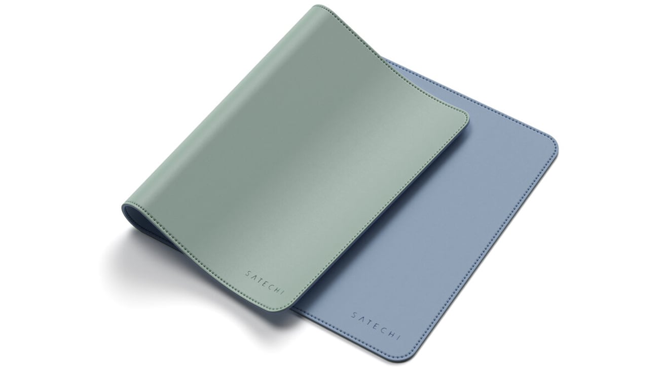 Podkładka Satechi Dual Eco Leather Desk (blue/green)