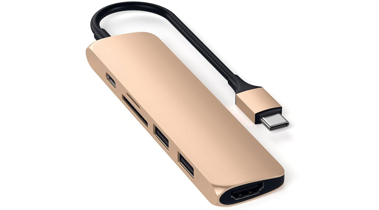 Satechi Aluminium Adapter Slim v2 silver