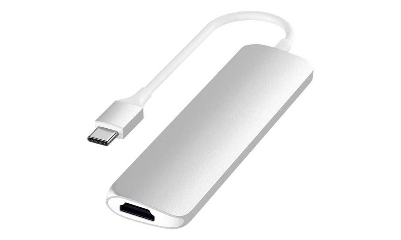 Satechi Aluminium Adapter Slim v2 silver