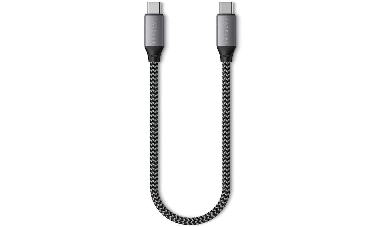 Kabel Satechi USB-C - USB-C 25cm (space gray)