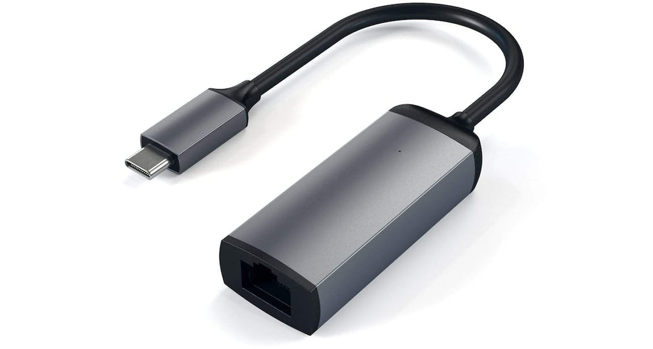 Adapter Satechi USB-C do Gigabit Ethernet (silver)