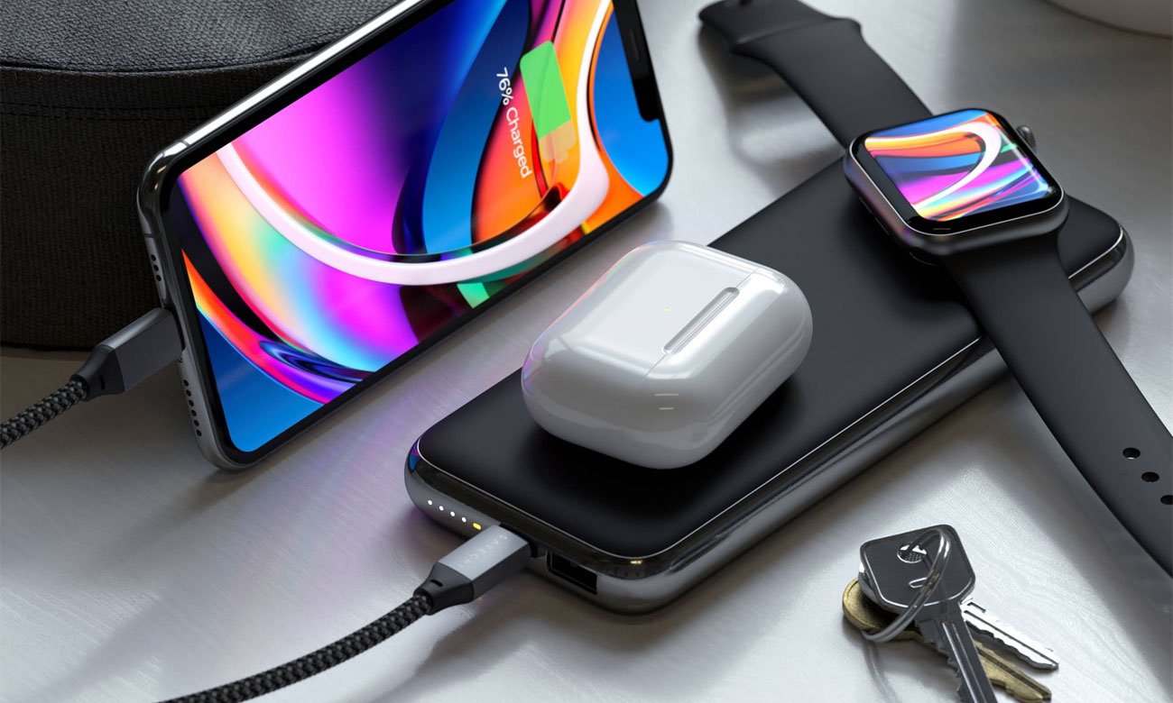 Satechi Quatro Wireless Powerbank Qi