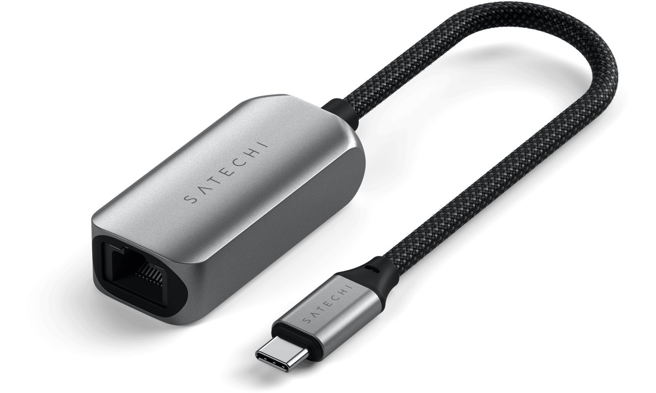 Satechi Ethernet Adapter - adapter USB-C 2.5 do Ethernet