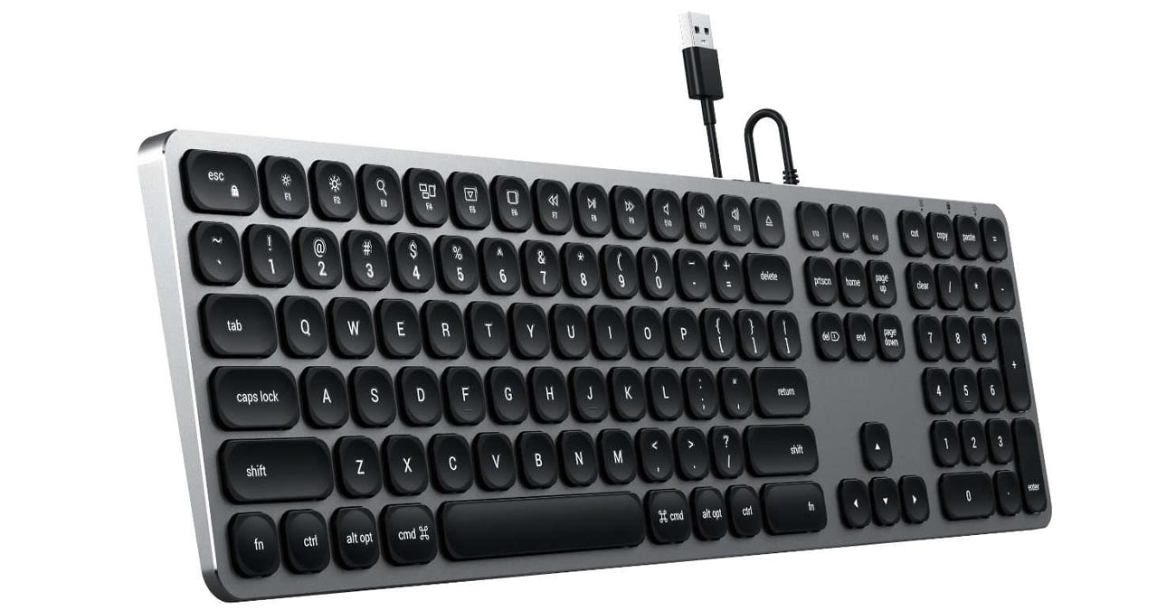 Satechi Aluminum Wired Keyboard