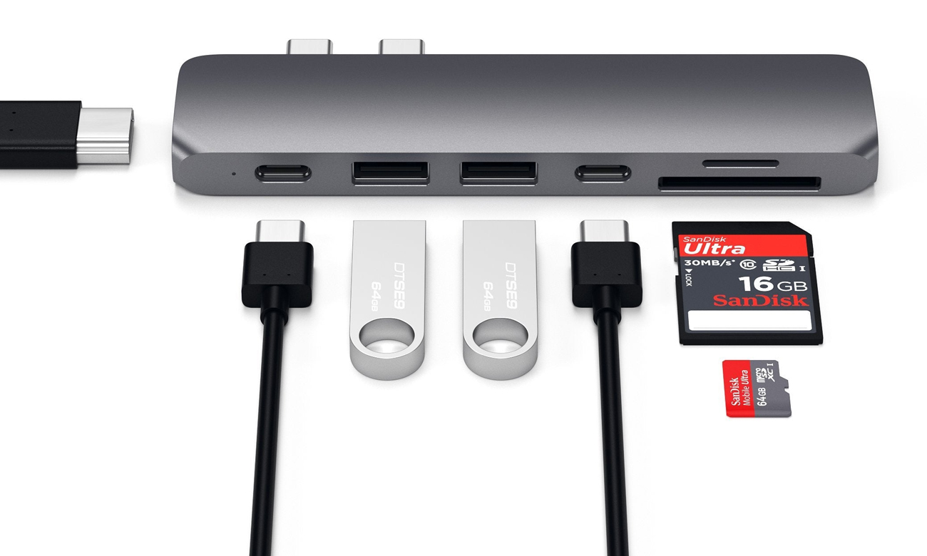 Satechi Pro Hub Adapter do MacBook