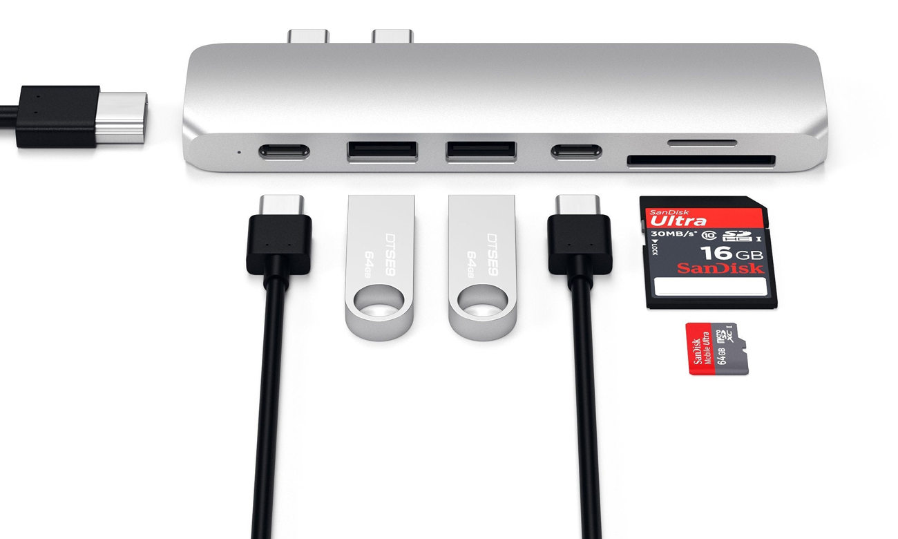 Satechi Pro Hub Adapter do MacBook