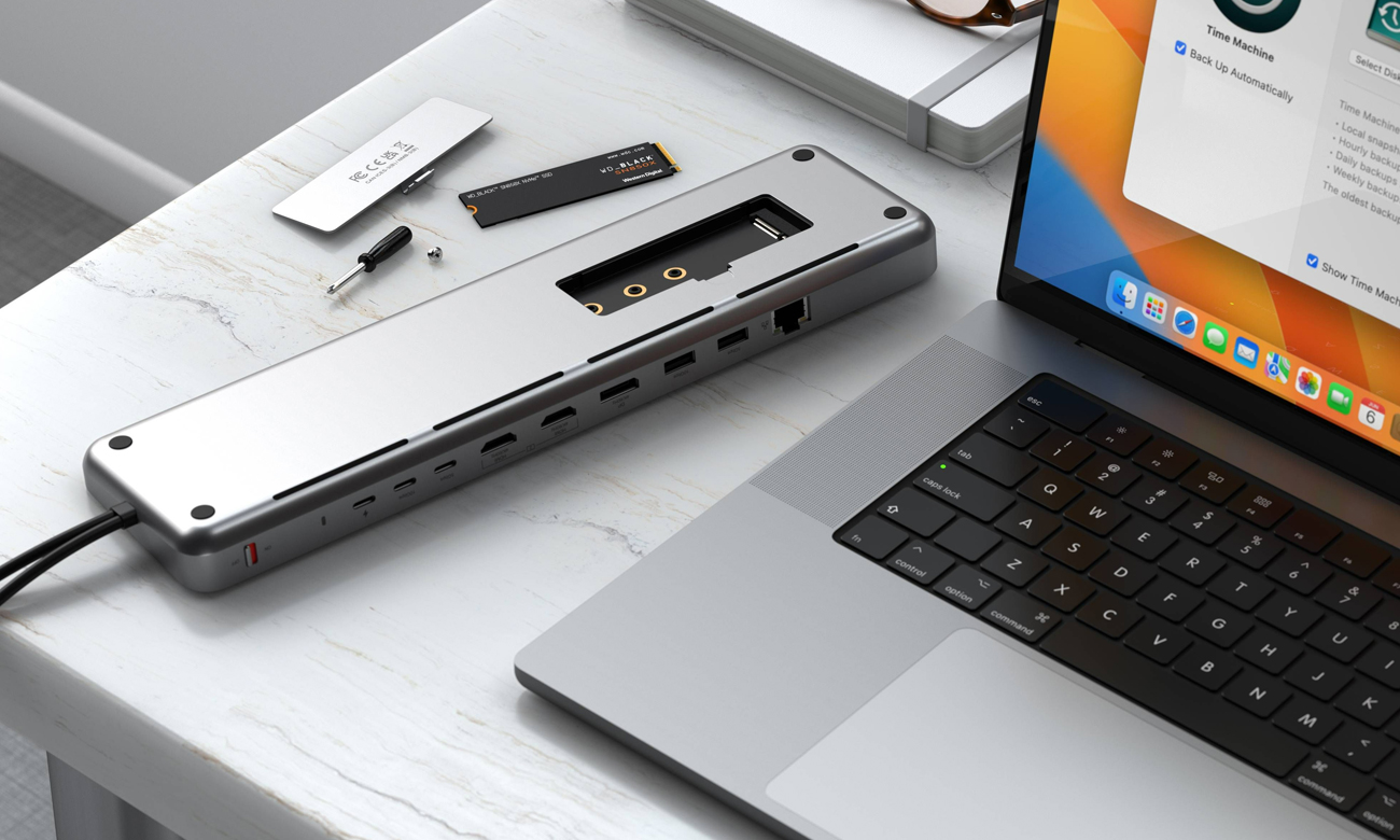 Dual Dock Stand Satechi tył