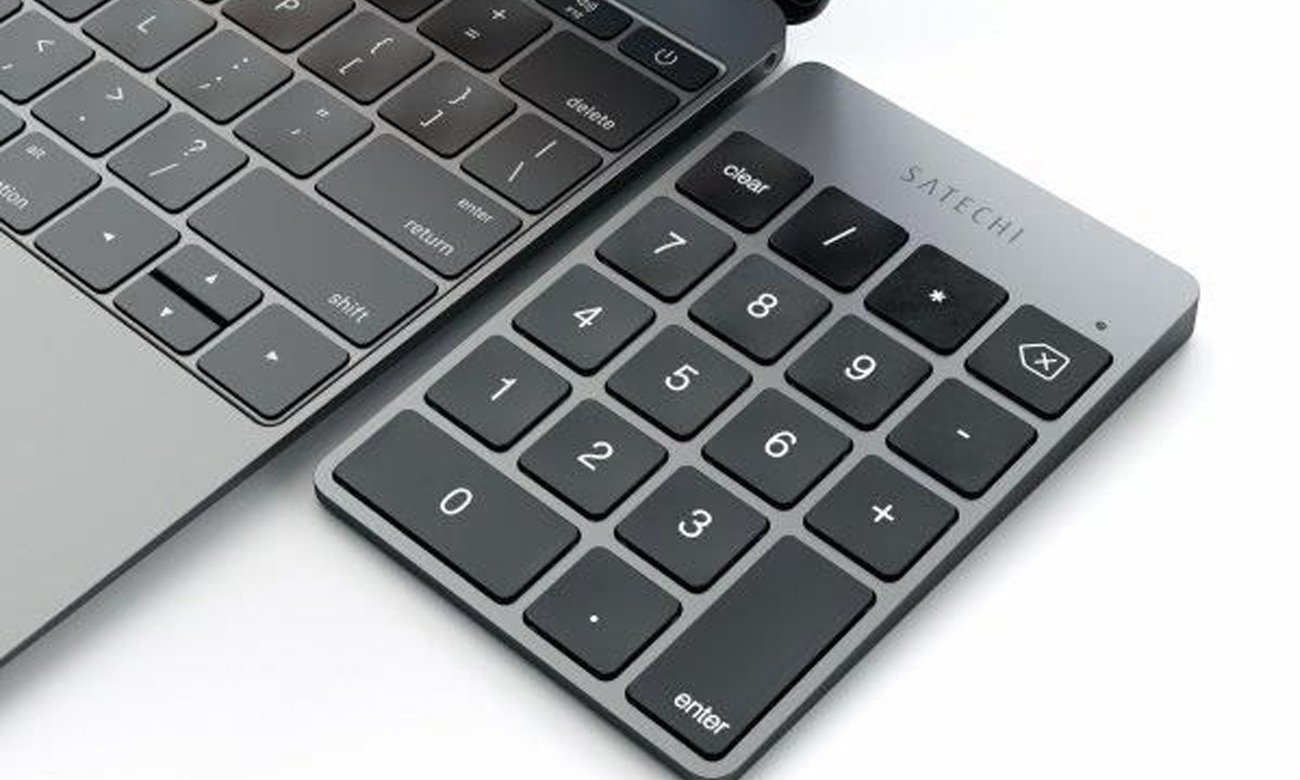 Satechi Slim Wireless Keypad BT space gray