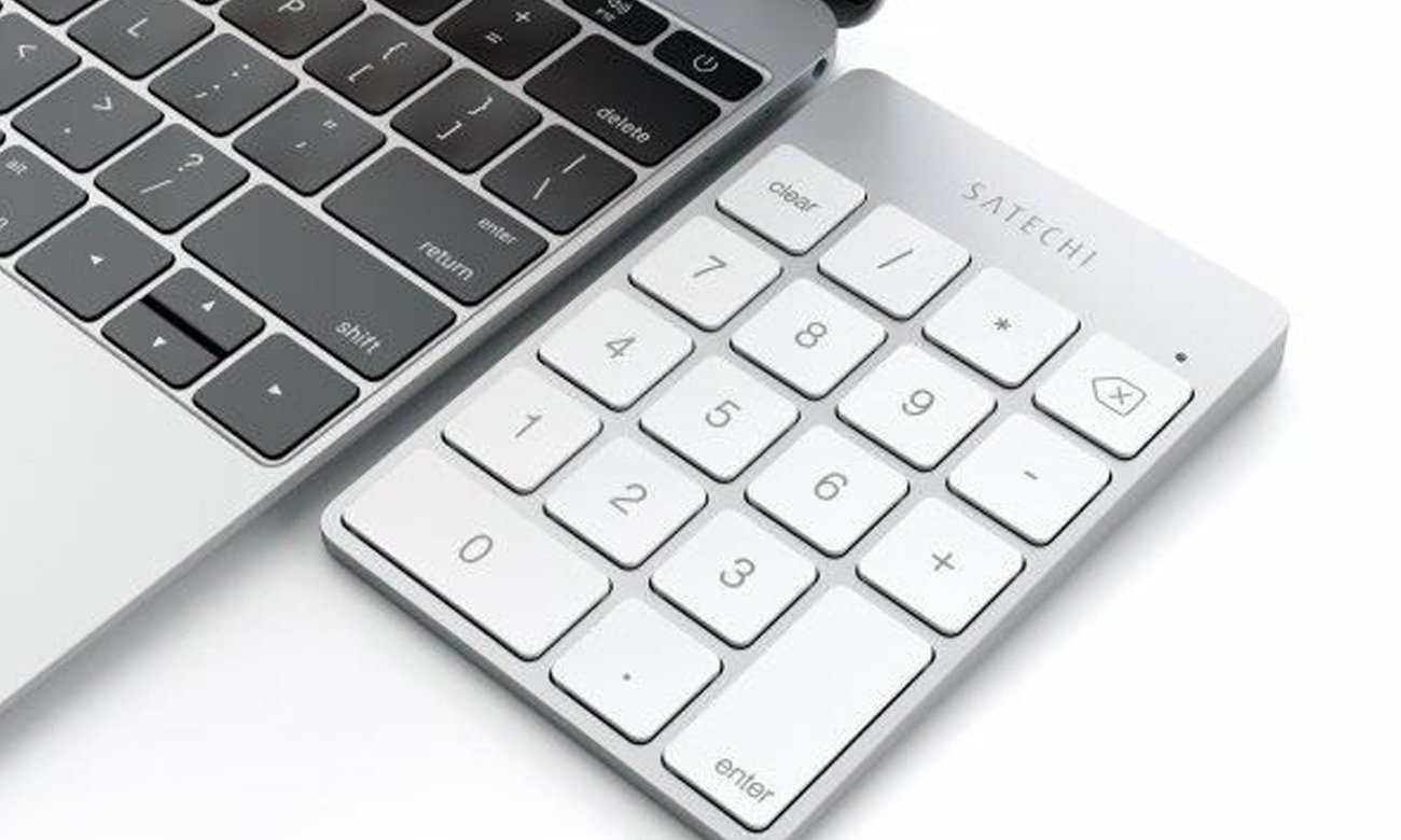 Satechi Slim Wireless Keypad BT silver