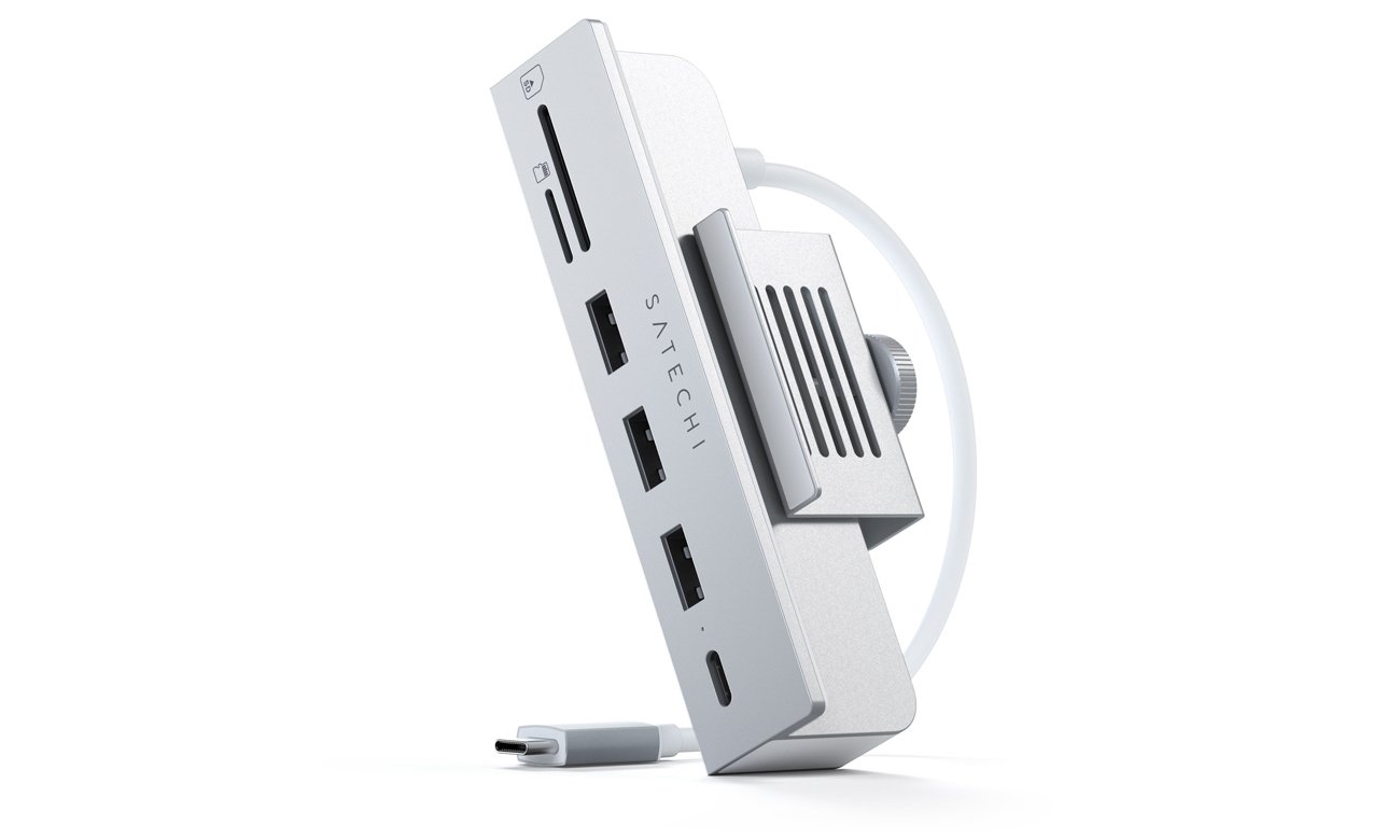 Satechi Pro Clamp Hub do iMac