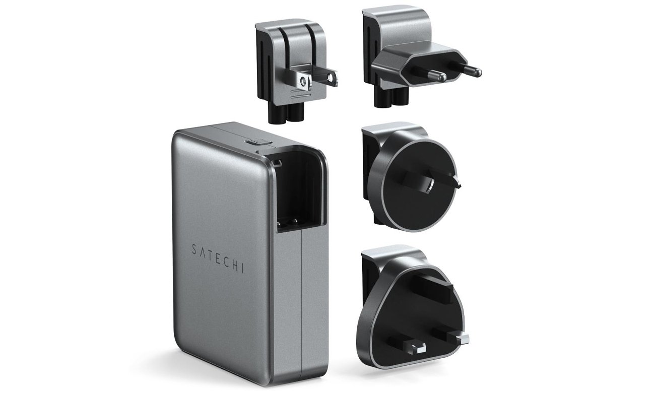 Ładowarka Satechi 145W USB-C 4-Port GaN Travel Charger