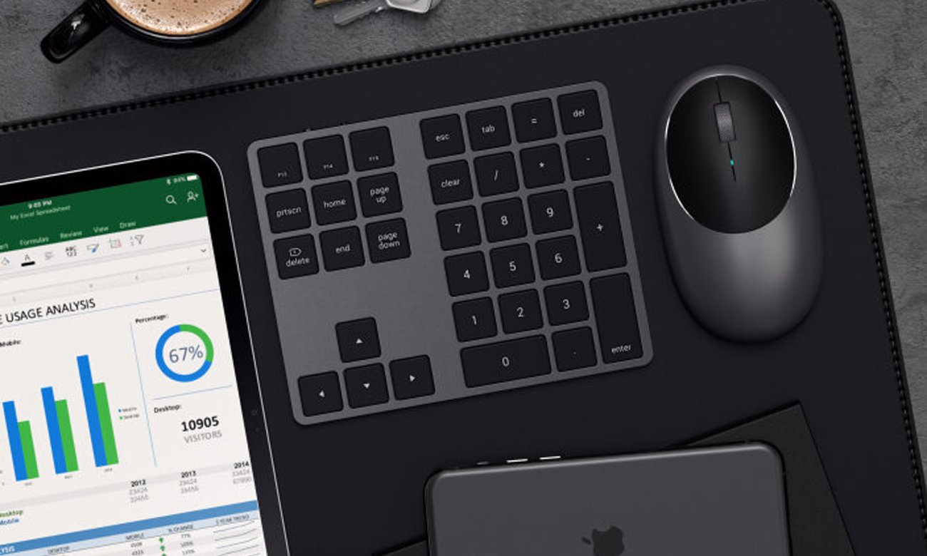 Satechi Aluminium Extended Keypad BT