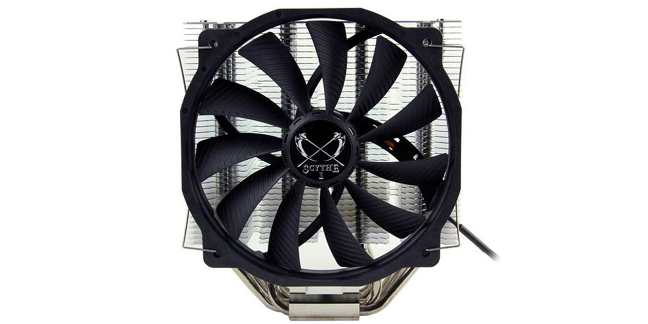 Chłodzenie do procesora Scythe Mugen Max SCMGD-1000 wydajność wentylator