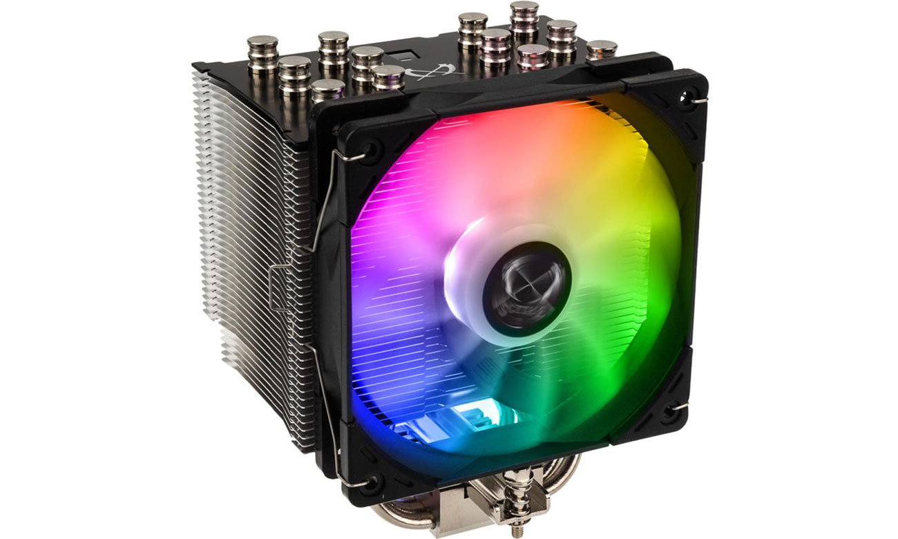 Scythe Mugen 5 Black RGB - Podświetlenie