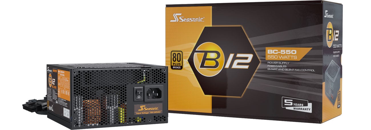 Seasonic B12 650 W 80 Plus Bronze