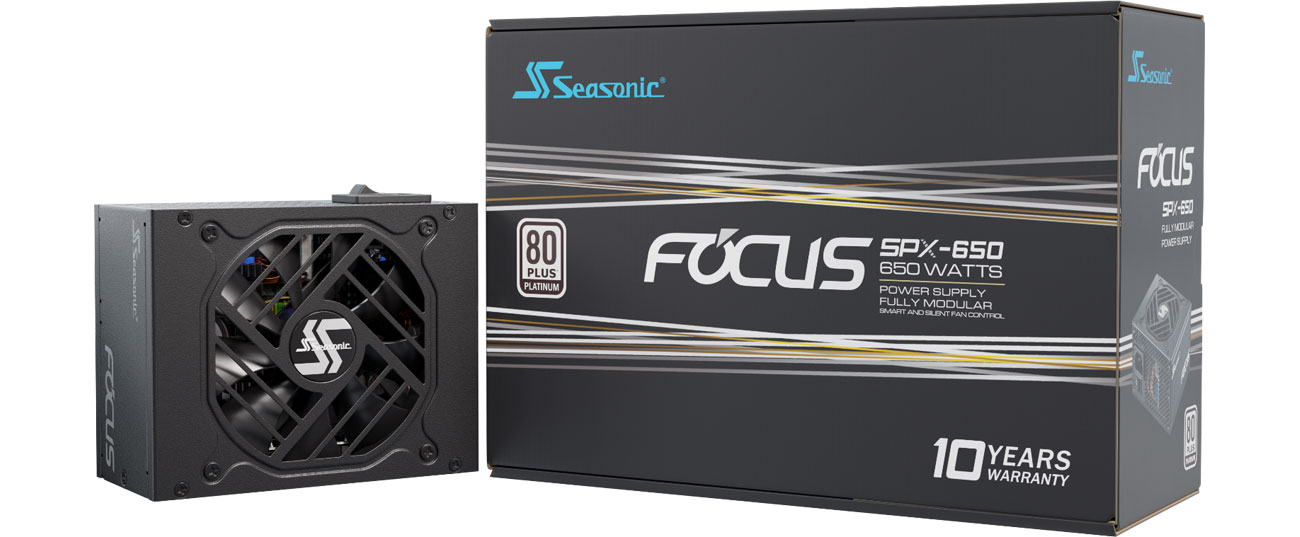Seasonic FOCUS SPX 650 W 80 Plus Platinum box
