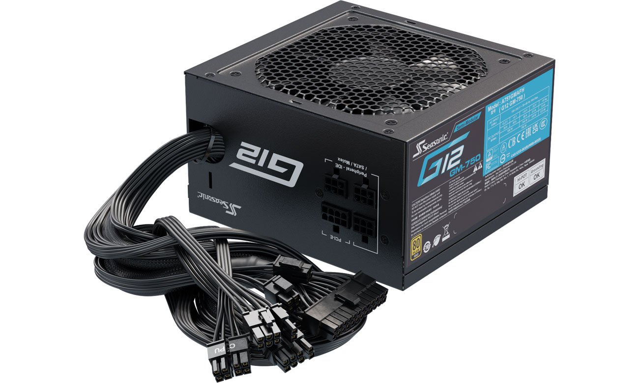 Seasonic G12 GM 750 W 80 Plus Gold