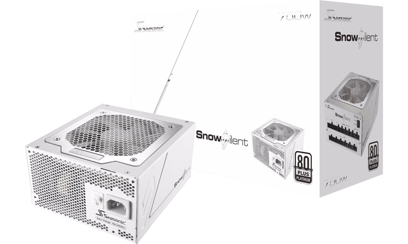 Zasilacz Seasonic 750W Snow Silent 80 Plus Platinum BOX