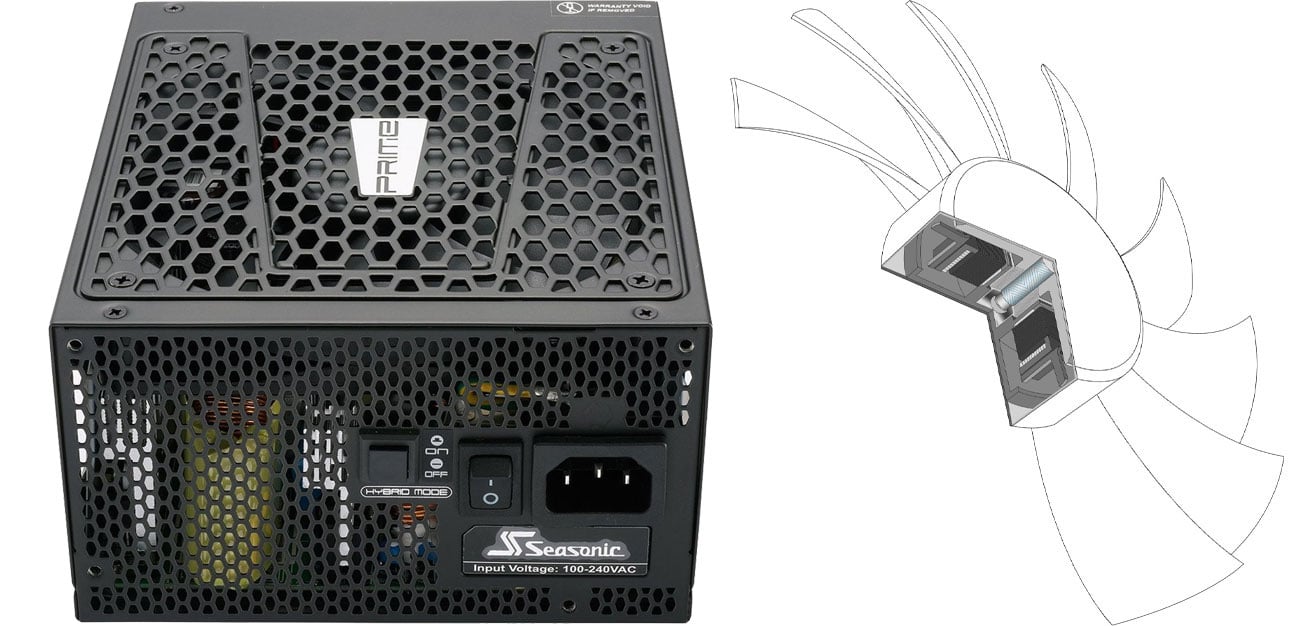 Zasilacz Seasonic 1200W Prime 80 Plus Platinum Wentylator 135mm